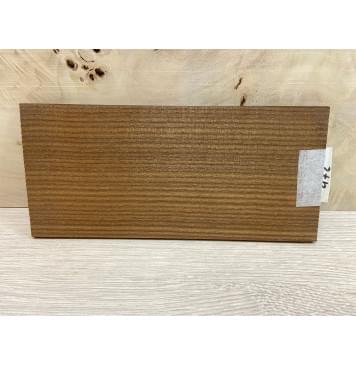 Ясень Печёный 180 гр заготовка накладки на головку грифа Радиал ААА 7х112х240 мм-0