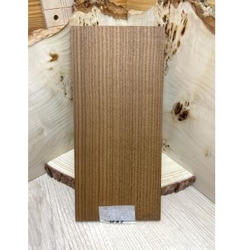 Ясень Печёный 180 гр заготовка накладки на головку грифа Радиал ААА 7х112х240 мм-1