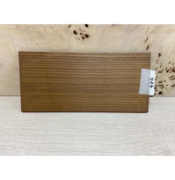 Ясень Печёный 180 гр заготовка накладки на головку грифа Радиал ААА 5х113х240 мм-0