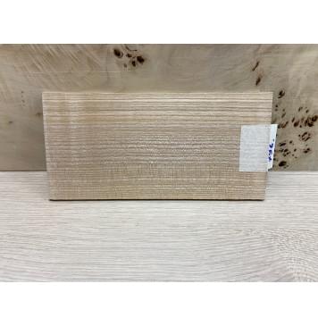 Ясень Оливковый заготовка накладки на головку грифа Радиал ААА 5х110х220 мм-0