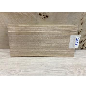 Ясень Оливковый заготовка накладки на головку грифа Радиал ААА 5,5х110х220 мм-0