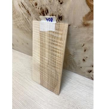 Ясень Оливковый Волнистый заготовка накладки на головку грифа Смешанный ААА Волна ААА 3,5х106х185 мм-2