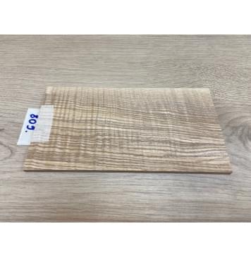 Ясень Оливковый Волнистый заготовка накладки на головку грифа Смешанный ААА Волна ААА 5х105х190 мм-1