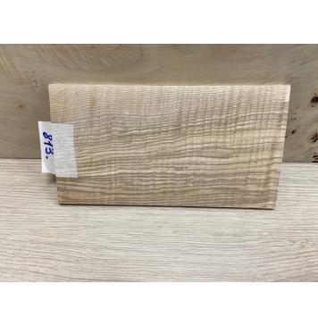 Ясень Оливковый Волнистый заготовка накладки на головку грифа Смешанный ААА Волна ААА 5х105х190 мм-0