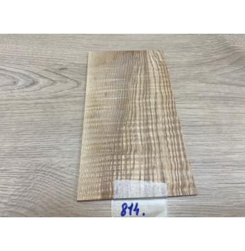 Ясень Оливковый Волнистый заготовка накладки на головку грифа Смешанный ААА Волна ААА 2,5х105х190 мм-0