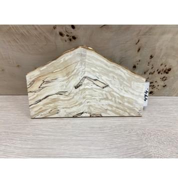 Берёза Шпальт заготовка накладки на головку грифа Смешанный ААА 6х75-130х210 мм-1