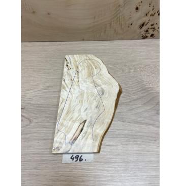 Берёза Шпальт заготовка накладки на головку грифа Смешанный ААА 6х70-115х210 мм-0