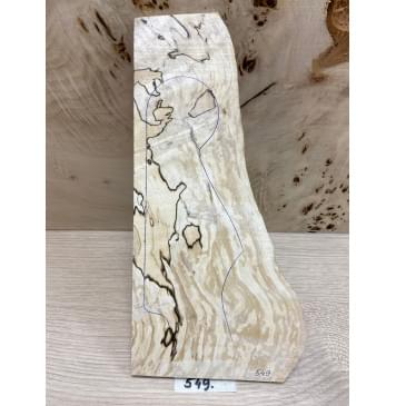 Берёза Шпальт заготовка накладки на головку грифа Смешанный ААА 6,5х55-130х260 мм-1