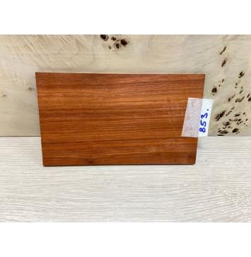 Падук заготовка накладки на головку грифа Радиал АА 4,5х110х180 мм-1