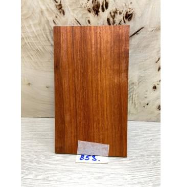 Падук заготовка накладки на головку грифа Радиал АА 4,5х110х180 мм-0