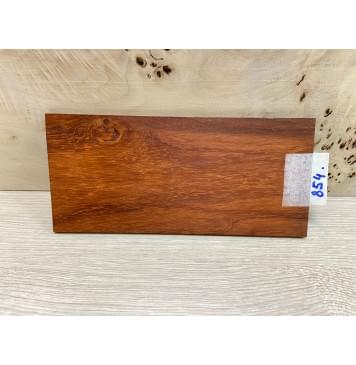 Падук заготовка накладки на головку грифа Тангент АА 5х106х225 мм-0