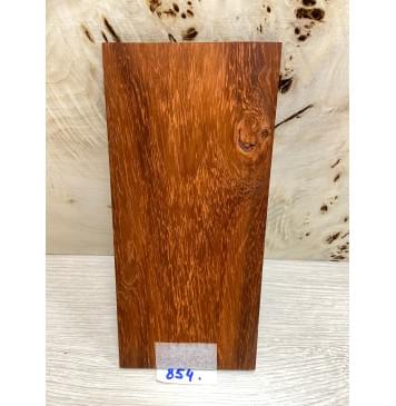 Падук заготовка накладки на головку грифа Тангент АА 5х106х225 мм-1