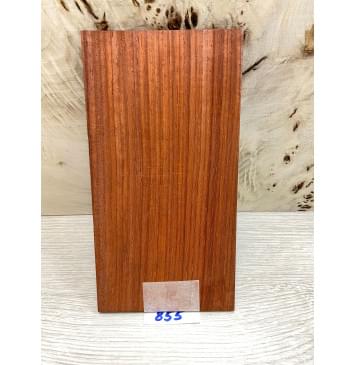 Падук заготовка накладки на головку грифа Радиал ААА 4,5х116х215 мм-0