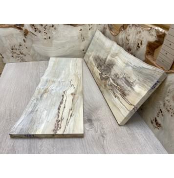 Клён Американский заготовка на топ Смешанный АА 21х195х550 мм 2 шт книжкой -2