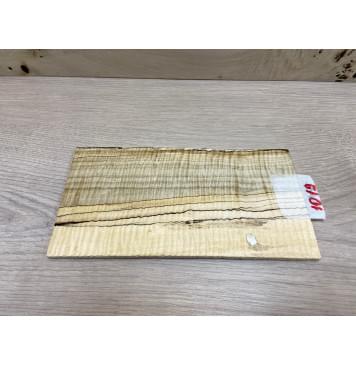 Клён Американский Волнистый заготовка накладки на головку грифа Смешанный ААА Волна ААА 5,5х123х220 мм-0