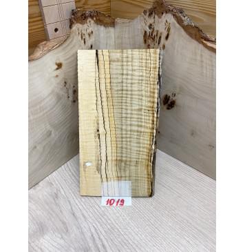 Клён Американский Волнистый заготовка накладки на головку грифа Смешанный ААА Волна ААА 5,5х123х220 мм-2