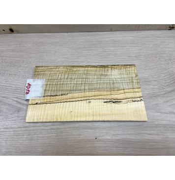 Клён Американский Волнистый заготовка накладки на головку грифа Смешанный ААА Волна ААА 7,5х130х220 мм-0