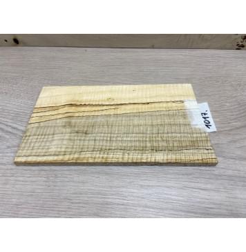 Клён Американский Волнистый заготовка накладки на головку грифа Смешанный ААА Волна ААА 7,5х130х220 мм-0