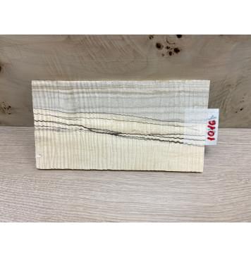 Клён Американский Волнистый заготовка накладки на головку грифа Смешанный ААА Волна ААА 6х120х220 мм-1