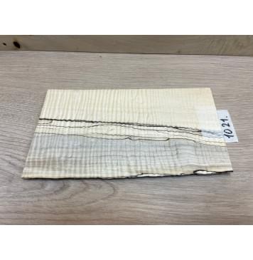 Клён Американский Волнистый заготовка накладки на головку грифа Смешанный ААА Волна ААА 6,5х123х220 мм-1