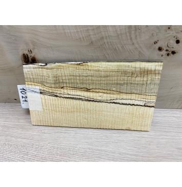 Клён Американский Волнистый заготовка накладки на головку грифа Смешанный ААА Волна ААА 6,5х123х220 мм-2