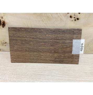 Венге заготовка накладки на головку грифа Радиал ААА 4,5х115х220 мм-0