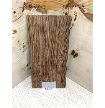 Венге заготовка накладки на головку грифа Радиал ААА 4,5х115х220 мм-1