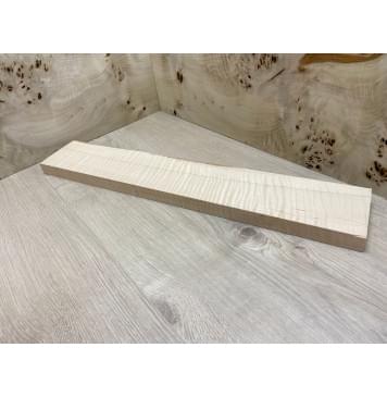 Ольха Волнистая заготовка грифа для электрогитары Радиал АА Волна ААА 28х108х640 мм -3