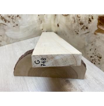 Ольха Волнистая заготовка грифа для электрогитары Радиал АА Волна ААА 28х108х640 мм -2