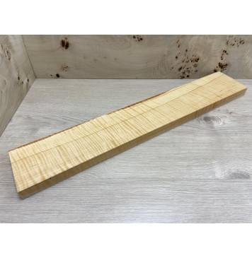 Ольха Волнистая заготовка грифа для электрогитары Радиал АА Волна ААА 28х108х640 мм -1