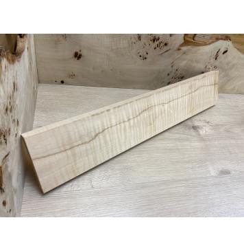 Ольха Волнистая заготовка грифа для электрогитары Смешанный АА Волна ААА 29х130х705 мм-4