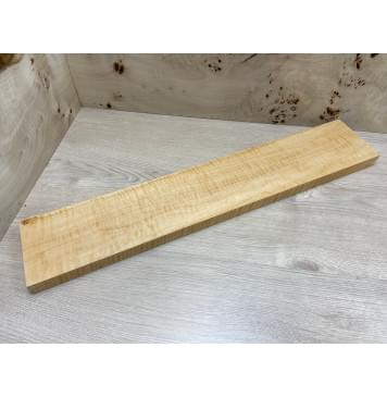 Ольха Волнистая заготовка грифа для электрогитары Смешанный АА Волна ААА 29х130х705 мм-0