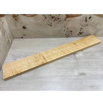 Ольха Волнистая заготовка грифа для электрогитары Смешанный АА Волна ААА 27х104х777 мм-0