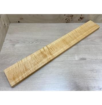 Ольха Волнистая заготовка грифа для электрогитары Смешанный АА Волна ААА 27х104х777 мм-5