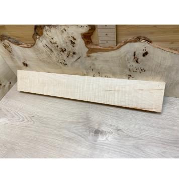 Ольха Волнистая заготовка грифа для электрогитары Тангент АА Волна ААА 29х102х640 мм-1