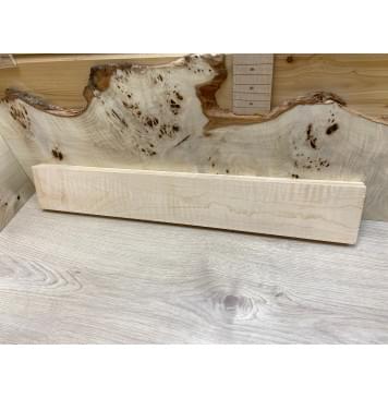 Ольха Волнистая заготовка грифа для электрогитары Тангент ААА Волна ААА 29х98х645 мм-4