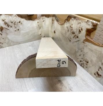 Ольха Волнистая заготовка грифа для электрогитары Тангент ААА Волна ААА 29х98х645 мм-6