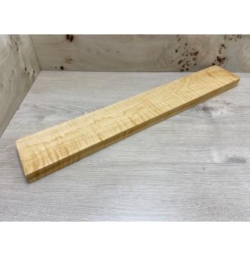 Ольха Волнистая заготовка грифа для электрогитары Тангент ААА Волна ААА 29х98х645 мм-2