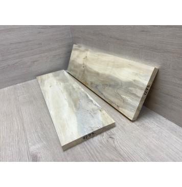 Клён Американский заготовка на топ Смешанный АА 18х165х550 мм 2 шт книжкой -3