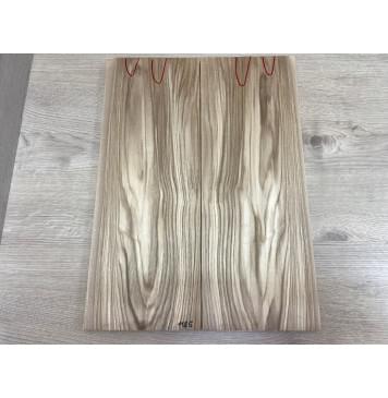 Ясень Оливковый заготовка на топ Тангент ААА 17х176х470 мм 2 шт книжкой-4