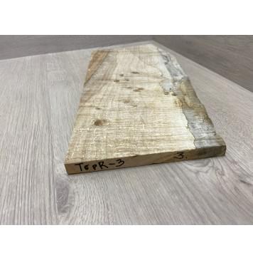 Клён Американский Волнистый заготовка на топ Смешанный ААА 18х200-220х450-470 мм ( 1шт  под распил )-4