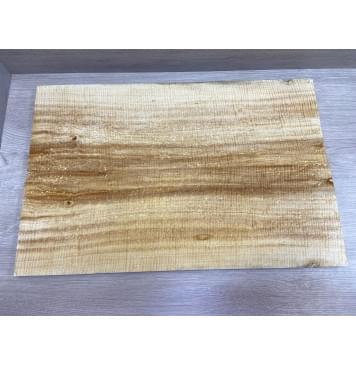Клён Американский Spalted Волнистый заготовка на топ Смешанный ААА Волна ААА 17х190х590 мм 2 шт (книжкой) Уценка-гнилостные поражения древесины,под стабилизацию или работу с порозаполнителями-0