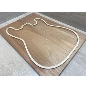 Махагон Кая заготовка на топ Смешанный ААА 19х188х530 мм 2 шт книжкой-1