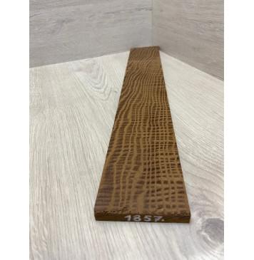 Ясень Печёный Волнистый (180 гр) заготовка накладки для электрогитары Смешанный ААА Волна ААА 11х80х525 мм-1