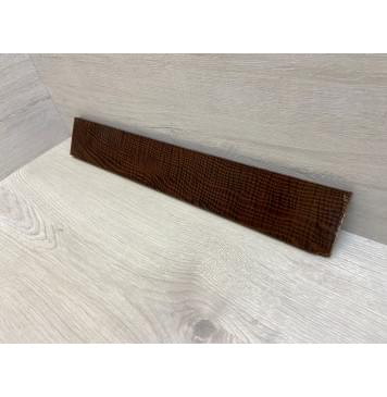 Ясень Печёный Волнистый (180 гр) заготовка накладки для электрогитары Смешанный ААА Волна ААА 12х80х530 мм-1