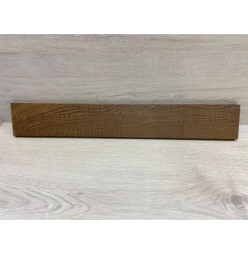 Ясень Печёный Волнистый (180 гр) заготовка накладки для электрогитары Смешанный ААА Волна ААА 11х80х535 мм-3