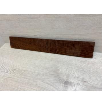 Ясень Печёный Волнистый (180 гр) заготовка накладки для электрогитары Смешанный ААА Волна ААА 11х80х535 мм-0