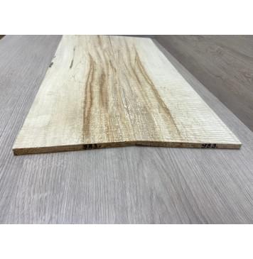 Клён Американский Spalted Волнистый Смешанный ААА Волна ААА 10х170х620 мм - 2 шт. (книжкой) Уценка-гнилостные поражения древесины,под стабилизацию или работу с порозаполнителями-1