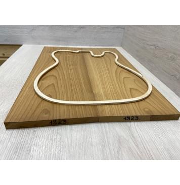 Клён Белый (Печёный) заготовка на топ Смешанный АА 15х187х525 мм - 2 шт.(книжкой)-3