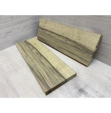 Корина Чёрная заготовка на топ Тревел гитары Радиал ААА 20х152х430 мм 2 шт (книжкой)-1